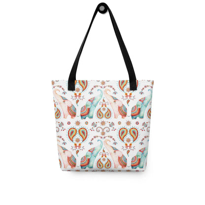 Indian Elephants Tote Bag - The Global Wanderer