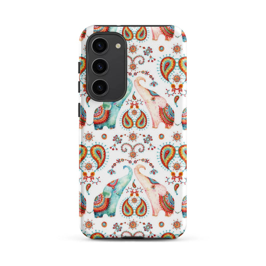 Indian Elephants Tough Samsung® Case - The Global Wanderer