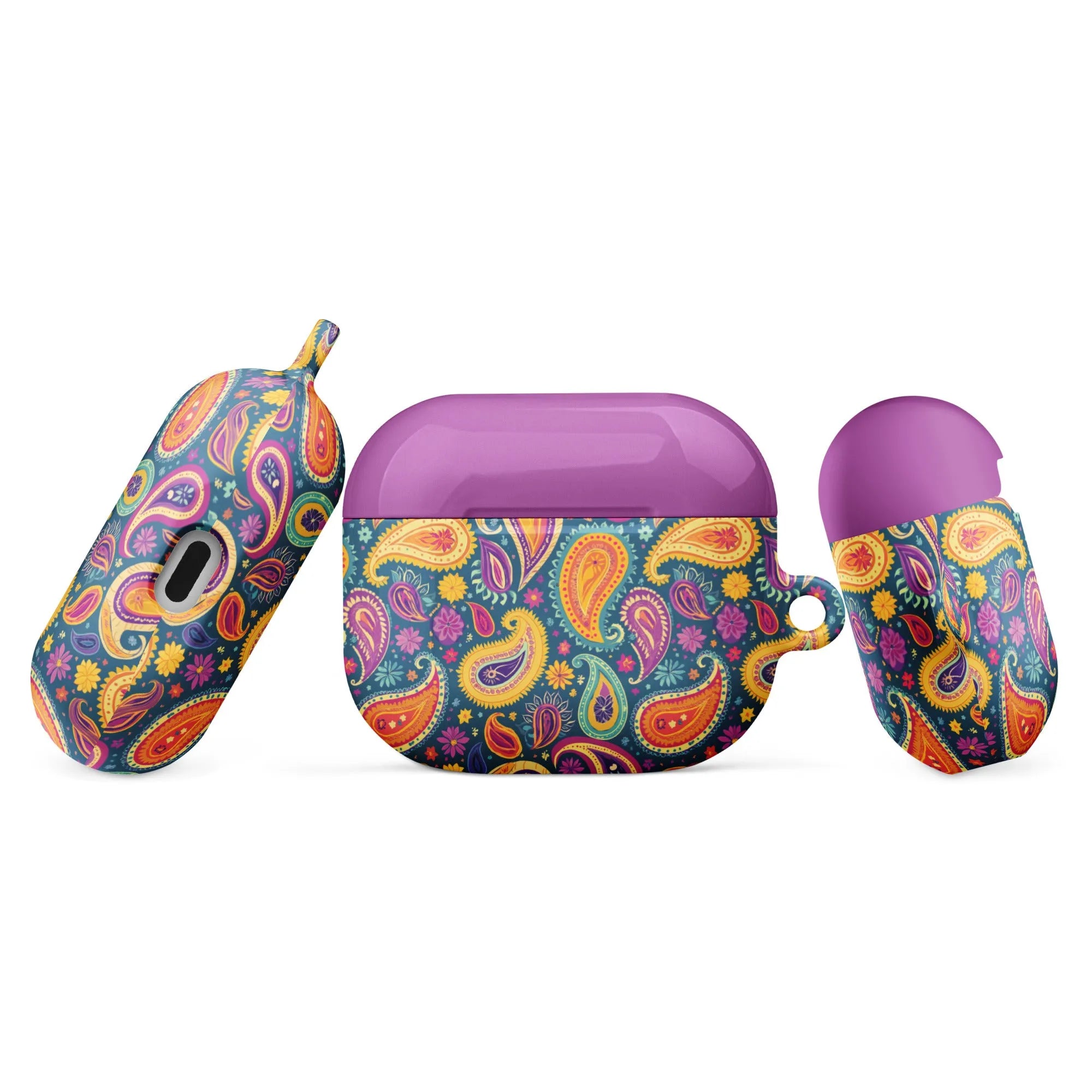 Indian Whimsical Paisley AirPod 3 Case - The Global Wanderer