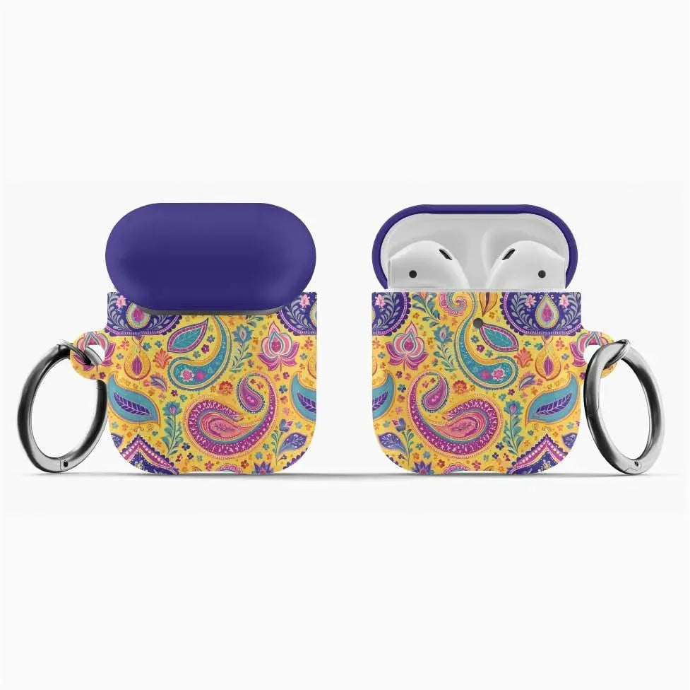 Indian Whimsical Paisley AirPod Pro Case - The Global Wanderer