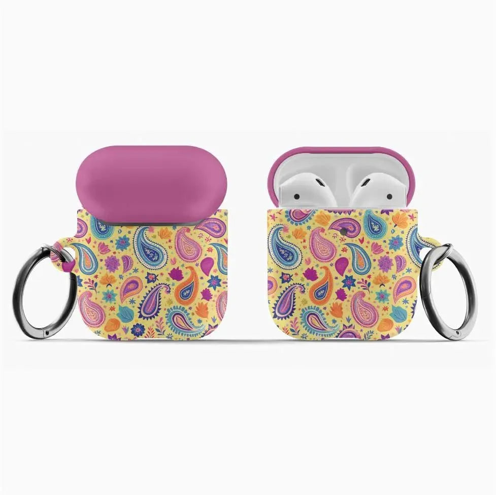 Indian Whimsical Paisley AirPod Pro Case - The Global Wanderer