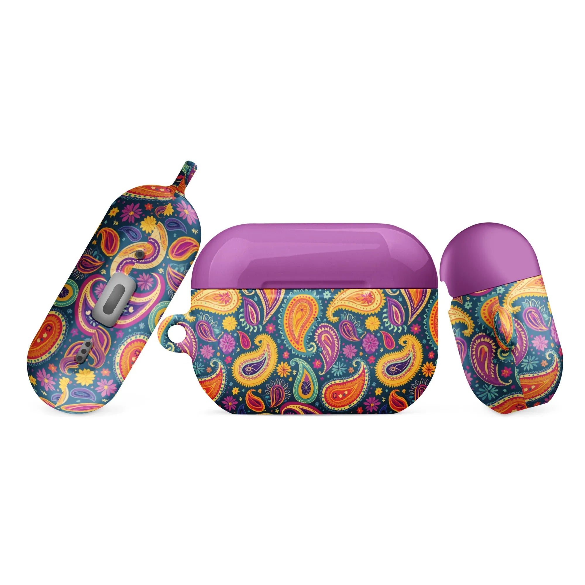 Indian Whimsical Paisley AirPod Pro 2 Case - The Global Wanderer