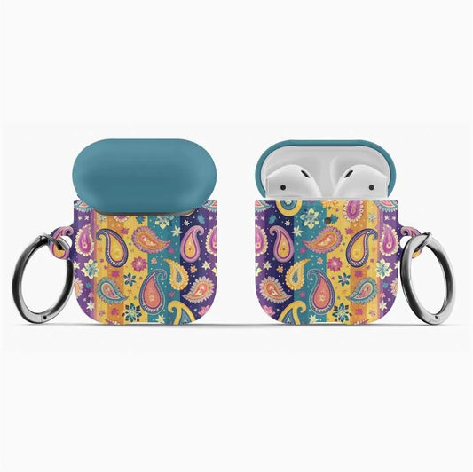 Indian Whimsical Paisley AirPod® Case - The Global Wanderer