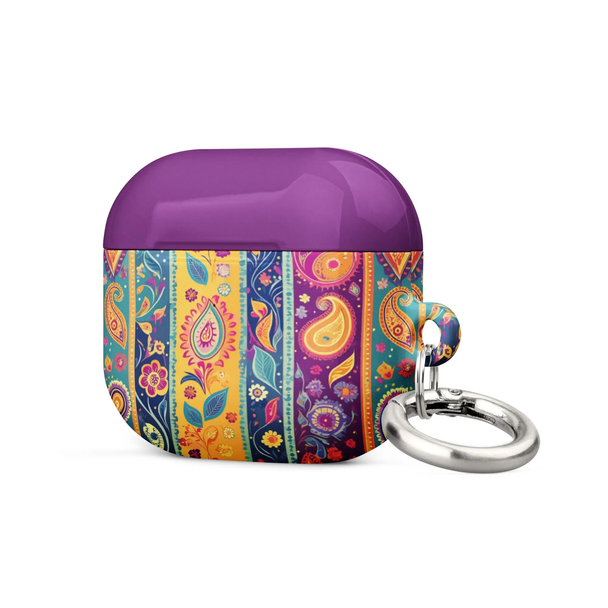 Indian Whimsical Paisley AirPod 3 Case - The Global Wanderer