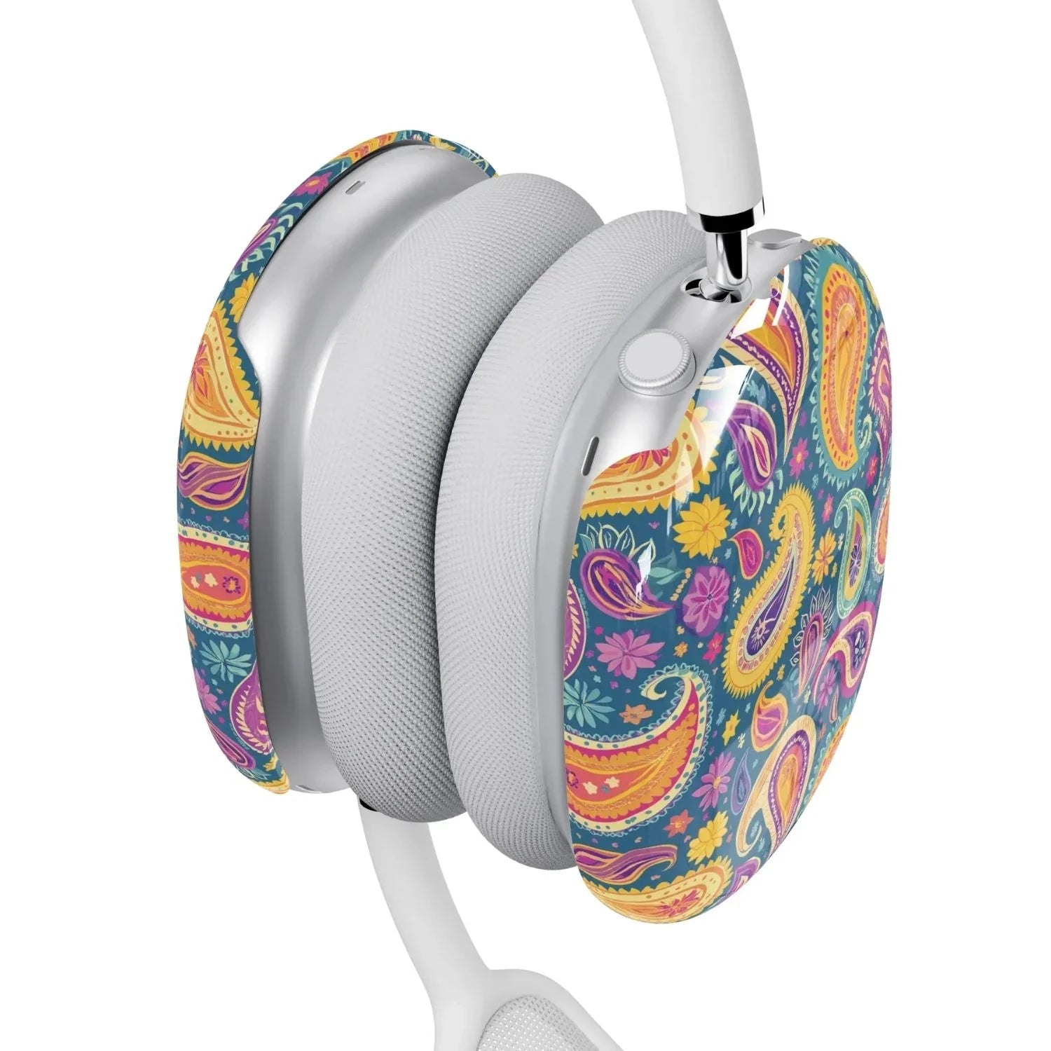 Indian Whimsical Paisley AirPods Max Case - The Global Wanderer