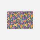Indian Whimsical Paisley Desk Mat - The Global Wanderer