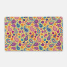 Indian Whimsical Paisley Desk Mat - The Global Wanderer