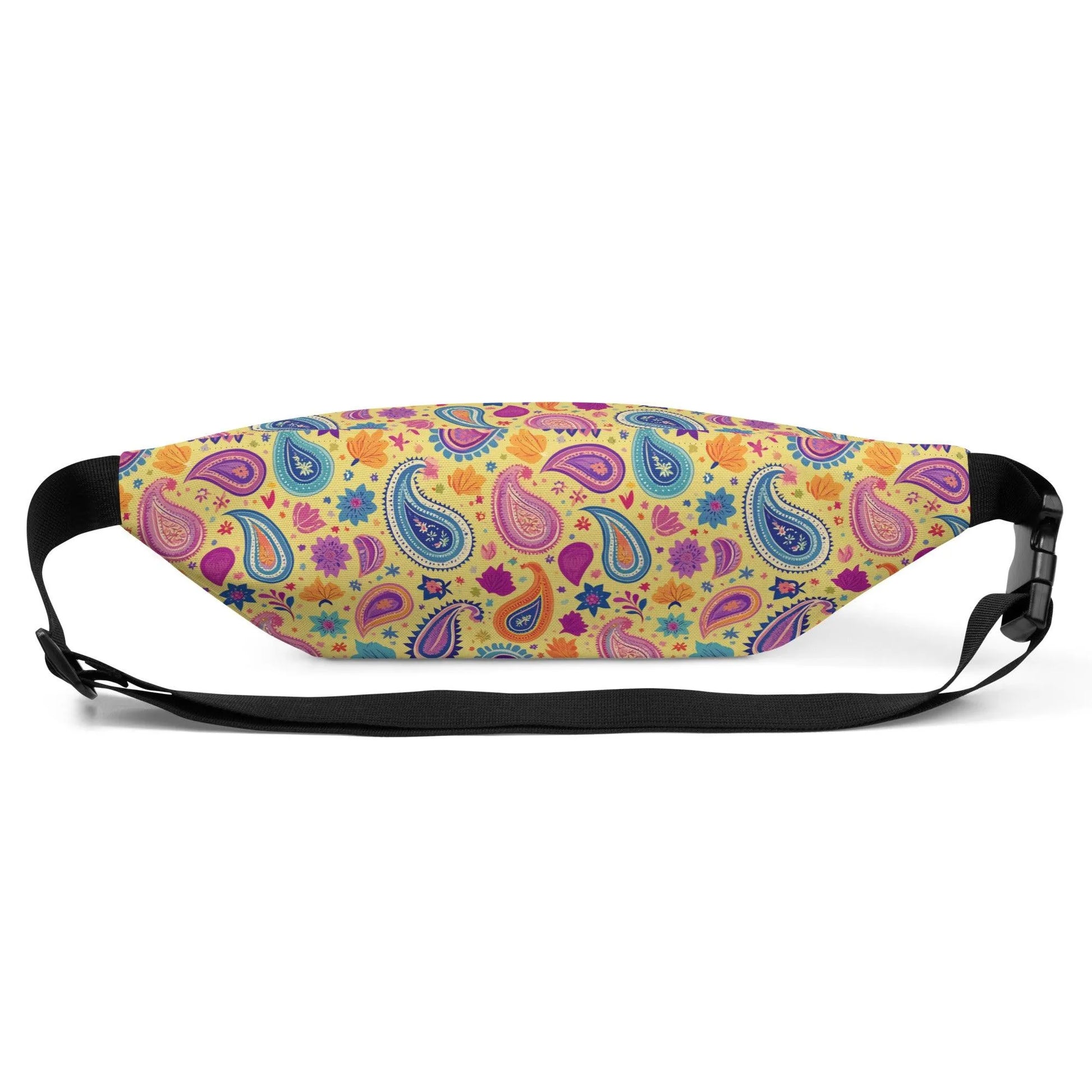 Indian Whimsical Paisley Fanny Pack - The Global Wanderer