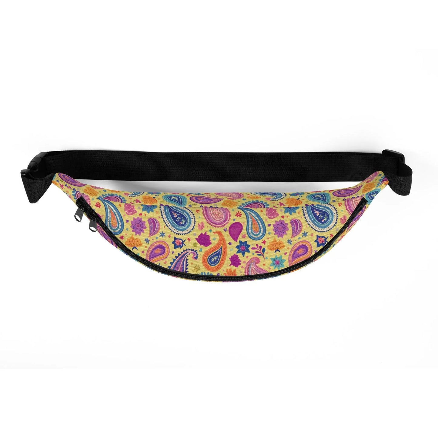 Indian Whimsical Paisley Fanny Pack - The Global Wanderer