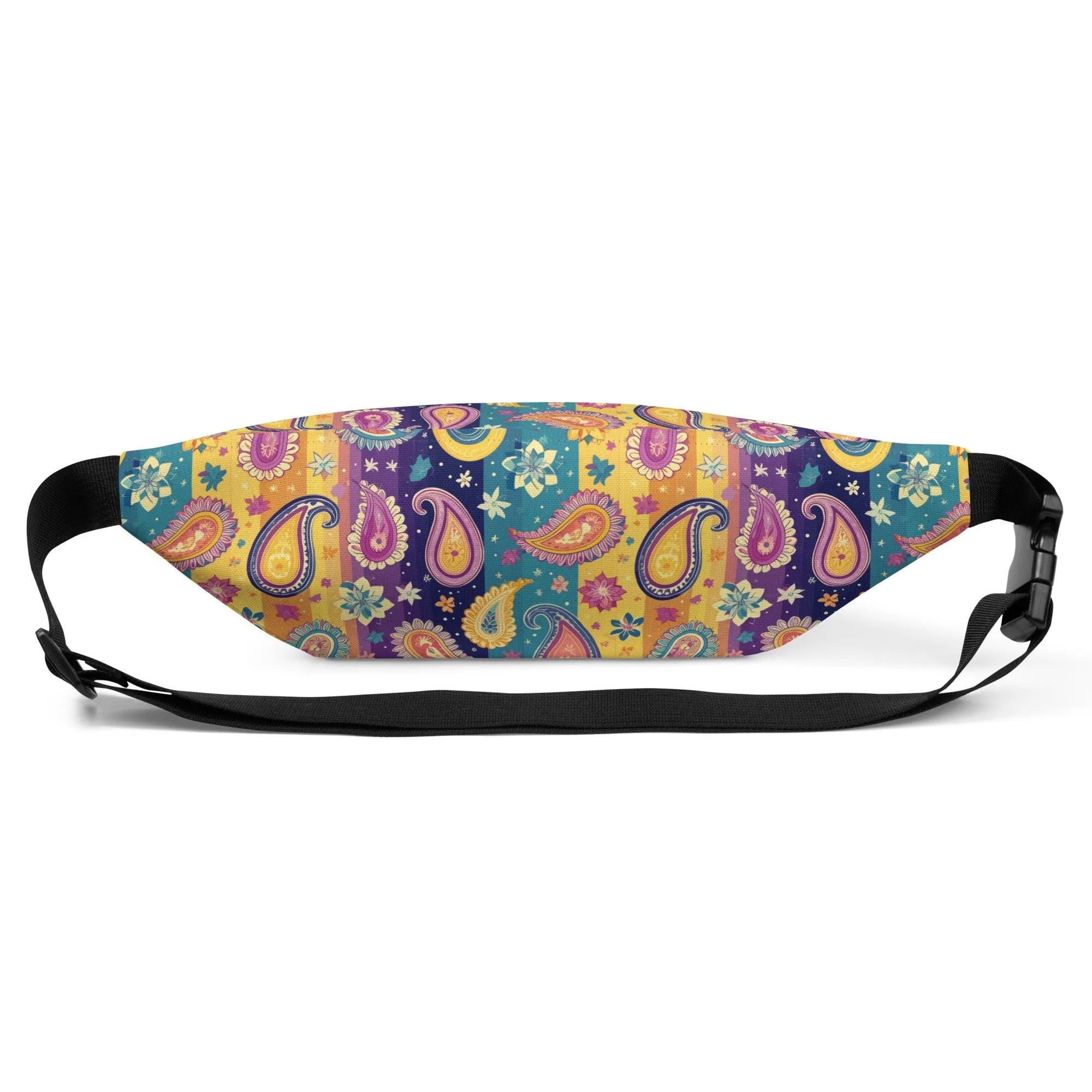 Indian Whimsical Paisley Fanny Pack - The Global Wanderer