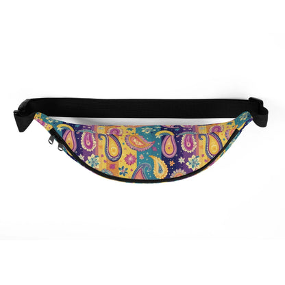 Indian Whimsical Paisley Fanny Pack - The Global Wanderer