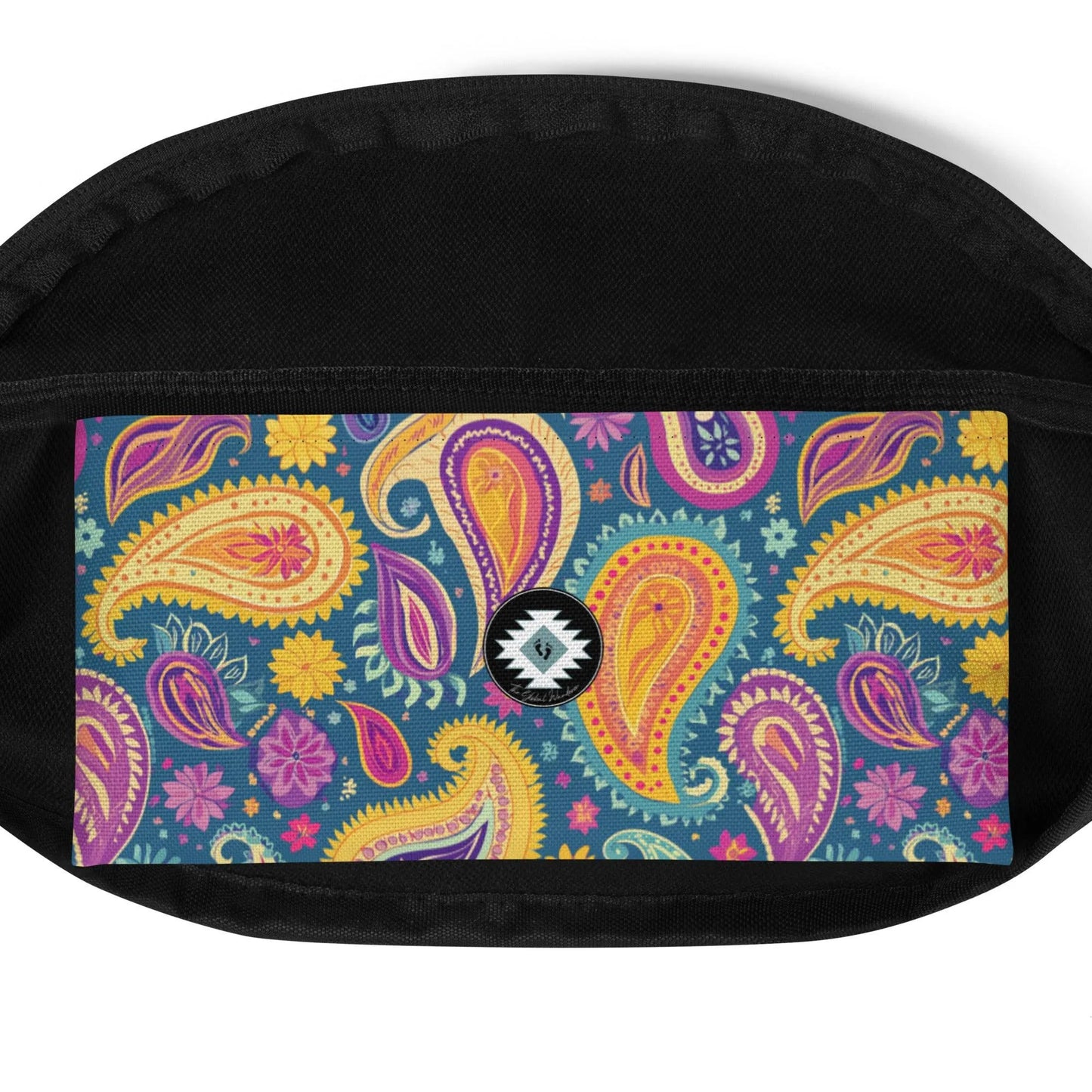 Indian Whimsical Paisley Fanny Pack - The Global Wanderer