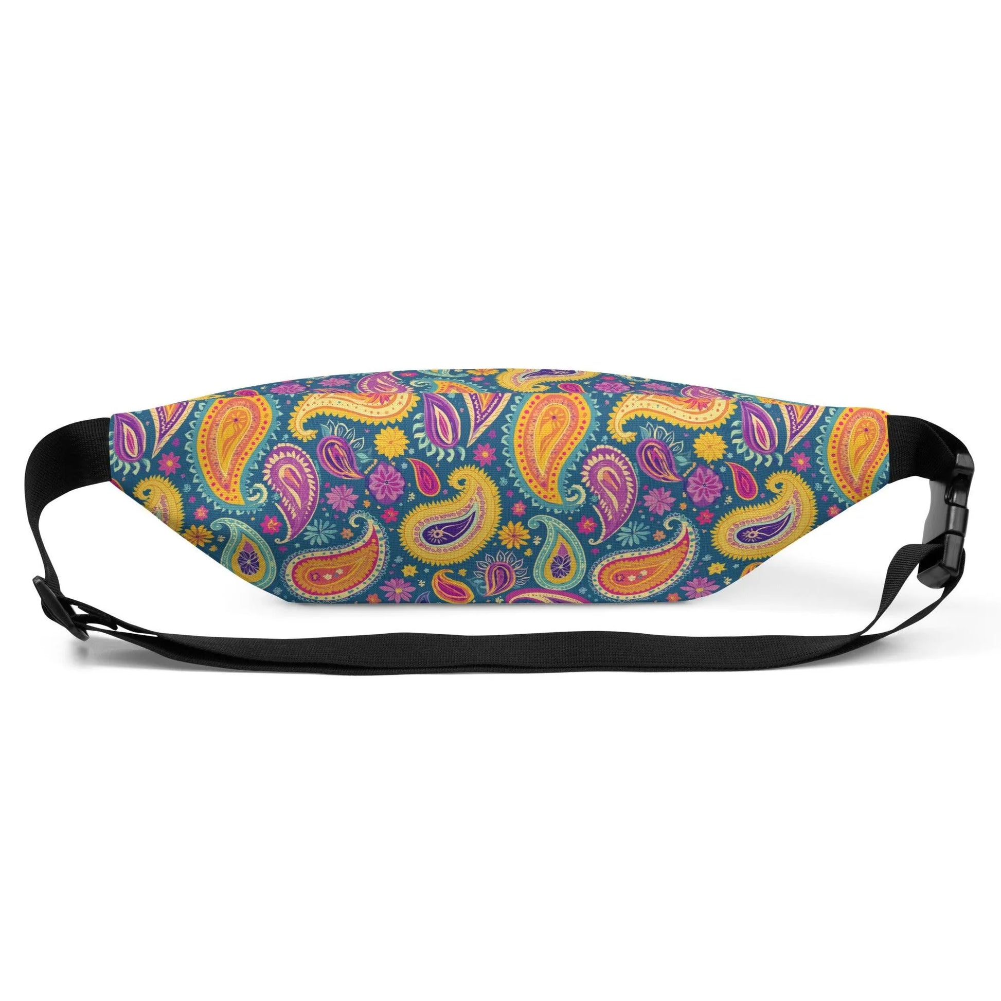 Indian Whimsical Paisley Fanny Pack - The Global Wanderer