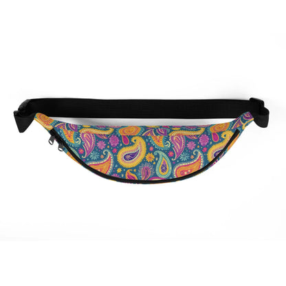 Indian Whimsical Paisley Fanny Pack - The Global Wanderer