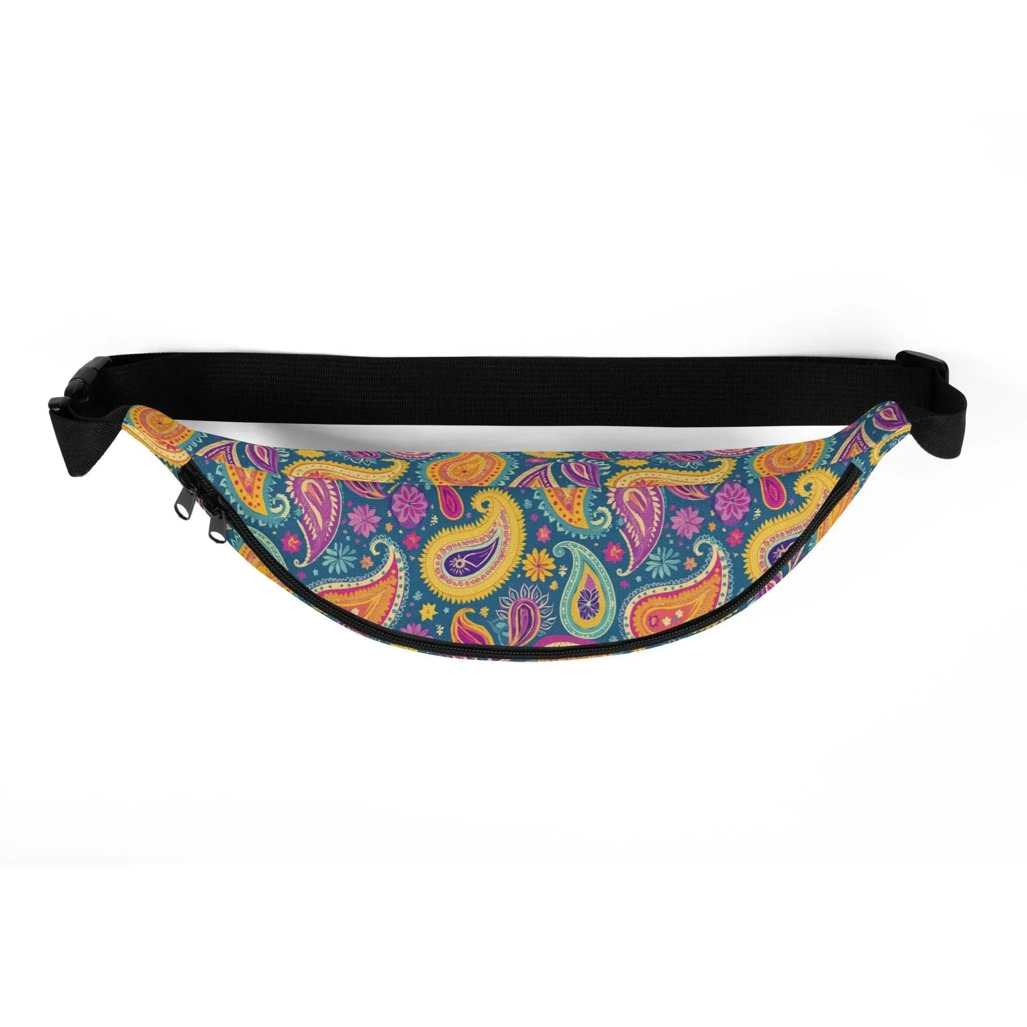 Indian Whimsical Paisley Fanny Pack - The Global Wanderer