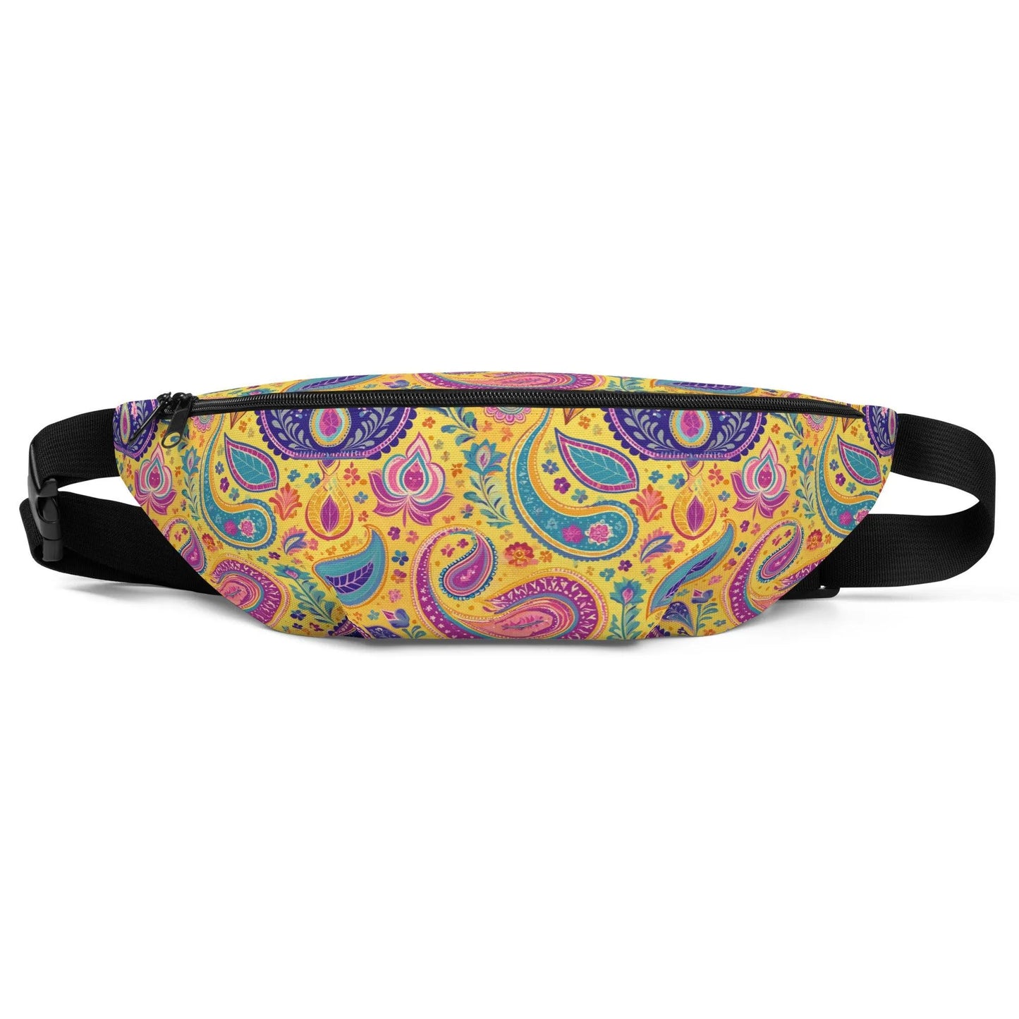 Indian Whimsical Paisley Fanny Pack - The Global Wanderer