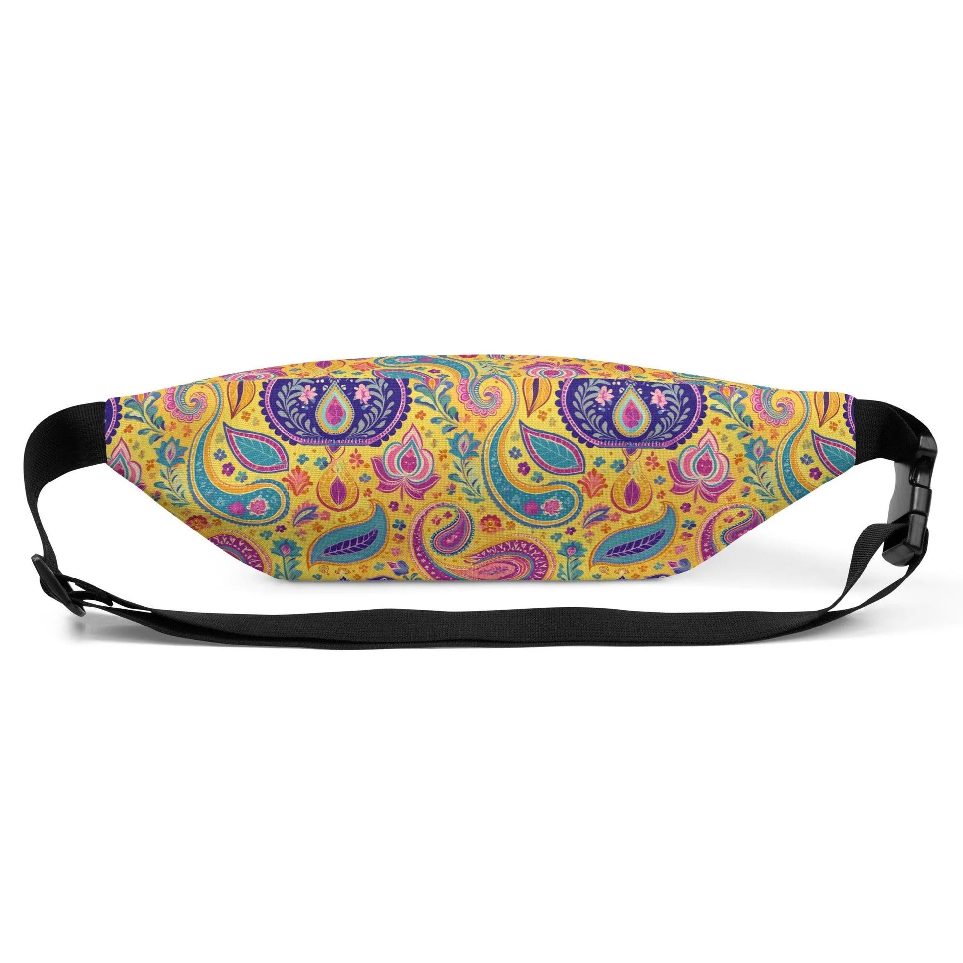 Indian Whimsical Paisley Fanny Pack - The Global Wanderer