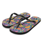 Indian Whimsical Paisley Flip Flops - The Global Wanderer