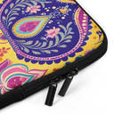 Indian Whimsical Paisley Laptop Case - The Global Wanderer