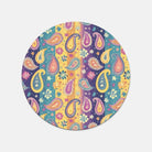 Indian Whimsical Paisley Mouse Pad - The Global Wanderer