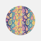 Indian Whimsical Paisley Mouse Pad - The Global Wanderer