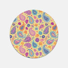 Indian Whimsical Paisley Mouse Pad - The Global Wanderer