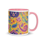 Indian Whimsical Paisley Mug - The Global Wanderer