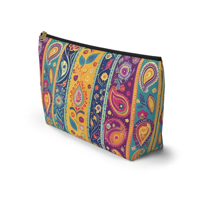 Indian Whimsical Paisley Pouch - The Global Wanderer