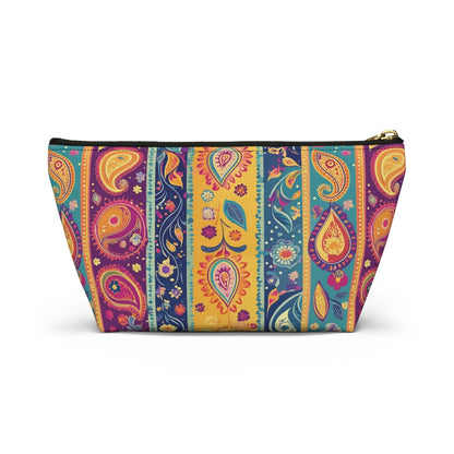 Indian Whimsical Paisley Pouch - The Global Wanderer