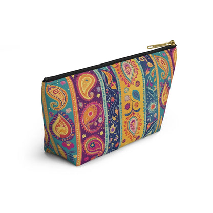 Indian Whimsical Paisley Pouch - The Global Wanderer