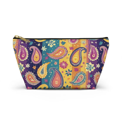 Indian Whimsical Paisley Pouch - The Global Wanderer