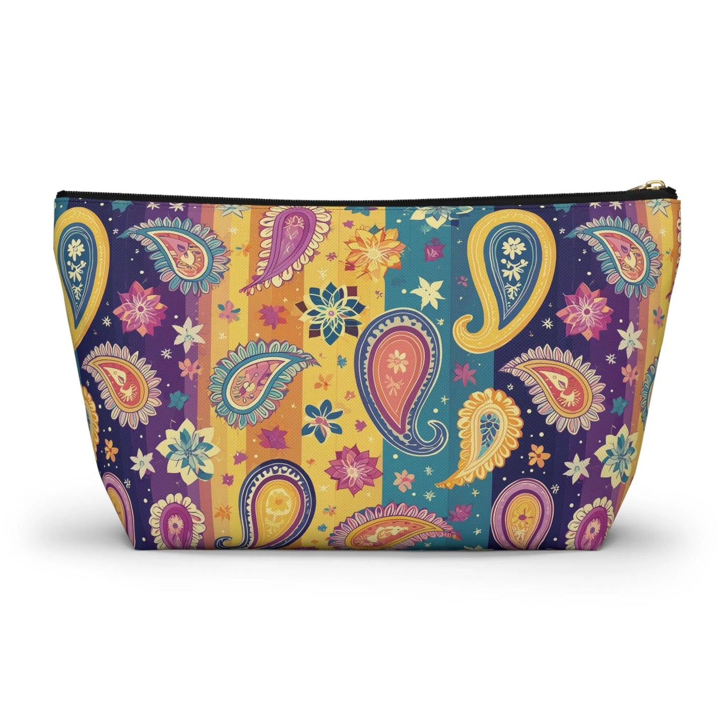 Indian Whimsical Paisley Pouch - The Global Wanderer