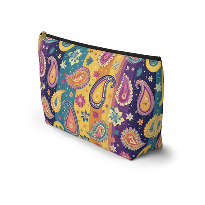 Indian Whimsical Paisley Pouch - The Global Wanderer