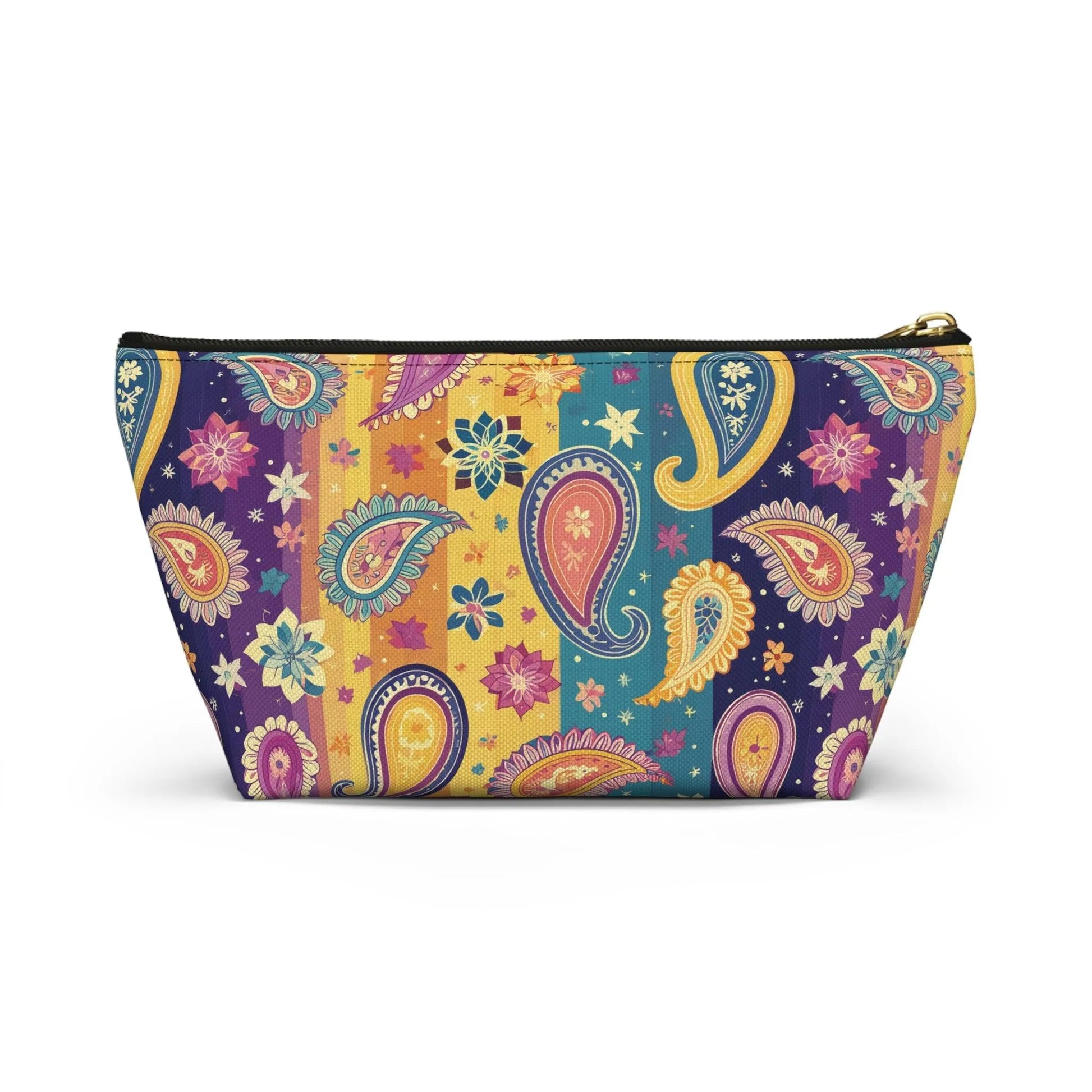 Indian Whimsical Paisley Pouch - The Global Wanderer