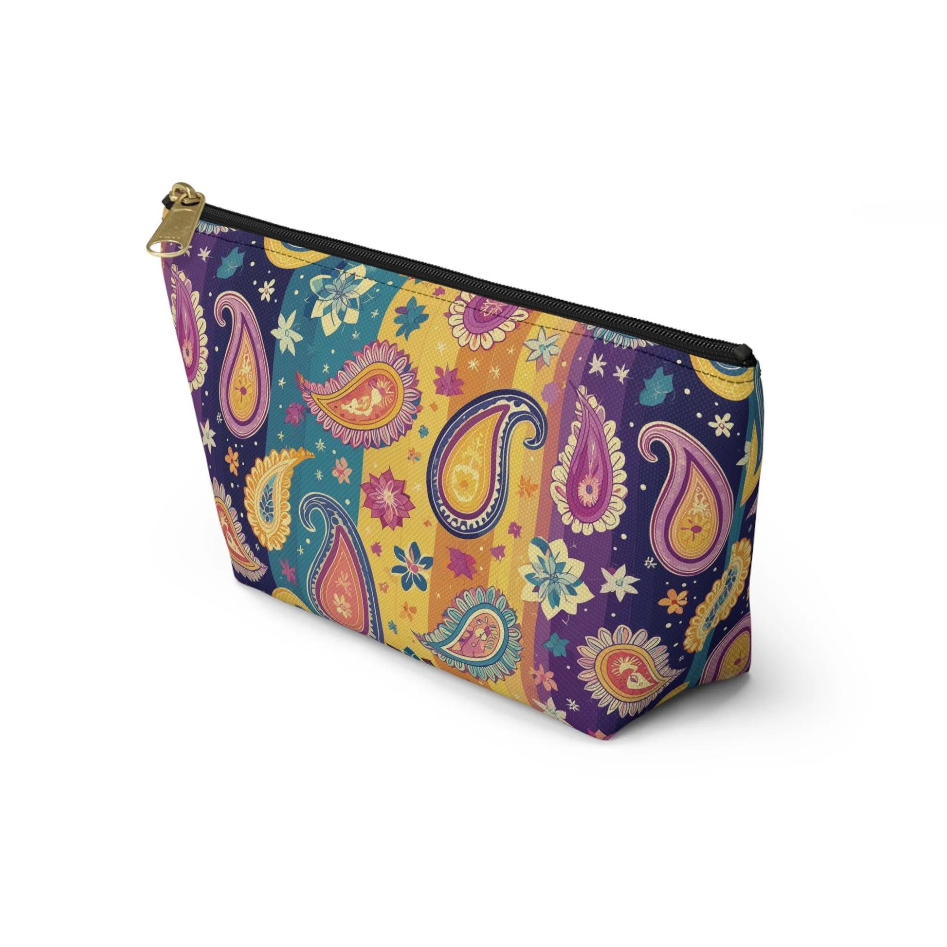 Indian Whimsical Paisley Pouch - The Global Wanderer