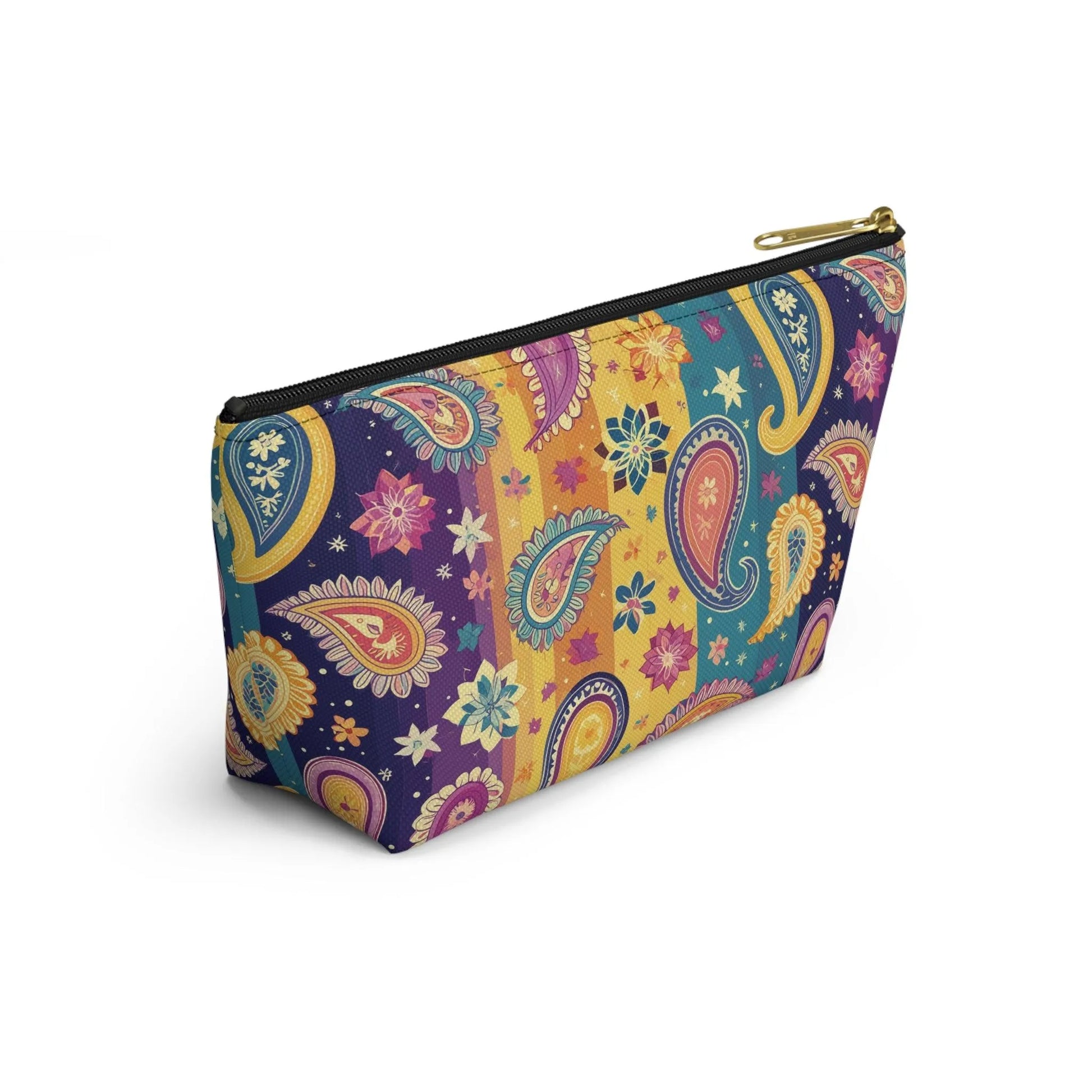 Indian Whimsical Paisley Pouch - The Global Wanderer