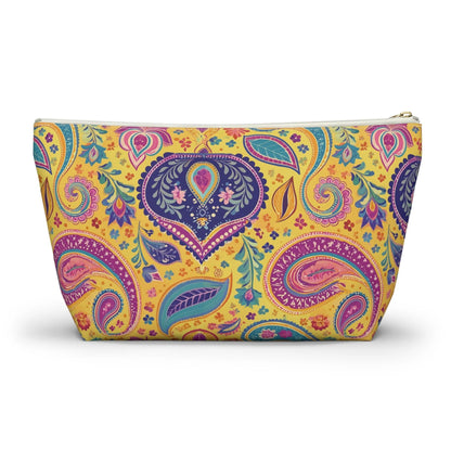 Indian Whimsical Paisley Pouch - The Global Wanderer