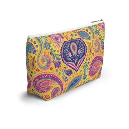 Indian Whimsical Paisley Pouch - The Global Wanderer