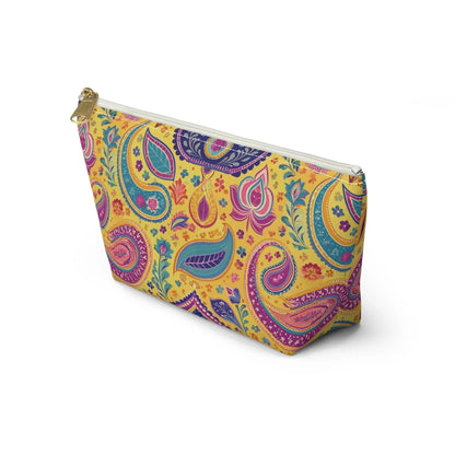 Indian Whimsical Paisley Pouch - The Global Wanderer