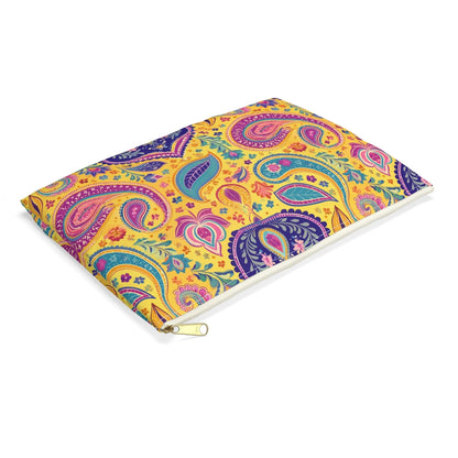 Indian Whimsical Paisley Pouch - The Global Wanderer