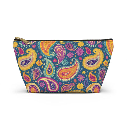 Indian Whimsical Paisley Pouch - The Global Wanderer