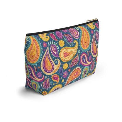 Indian Whimsical Paisley Pouch - The Global Wanderer