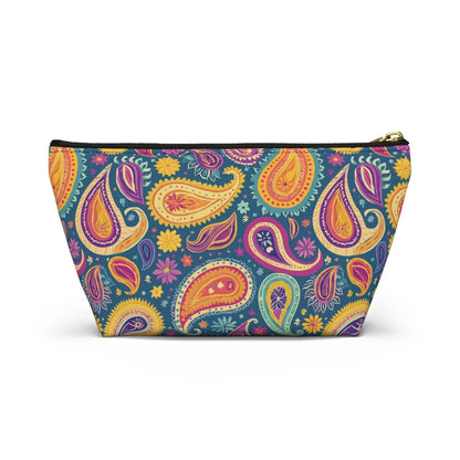 Indian Whimsical Paisley Pouch - The Global Wanderer