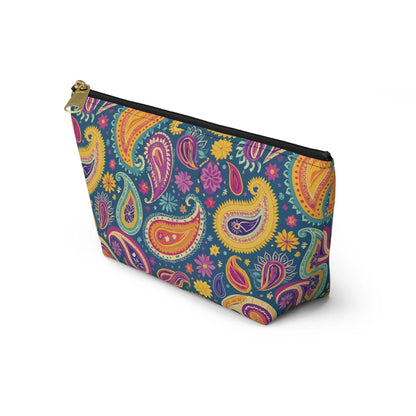 Indian Whimsical Paisley Pouch - The Global Wanderer