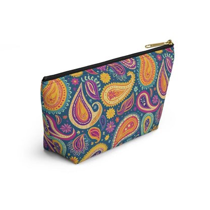 Indian Whimsical Paisley Pouch - The Global Wanderer