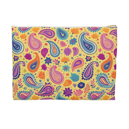 Indian Whimsical Paisley Pouch - The Global Wanderer