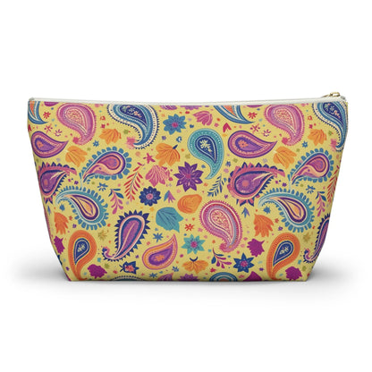 Indian Whimsical Paisley Pouch - The Global Wanderer