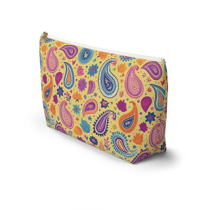 Indian Whimsical Paisley Pouch - The Global Wanderer