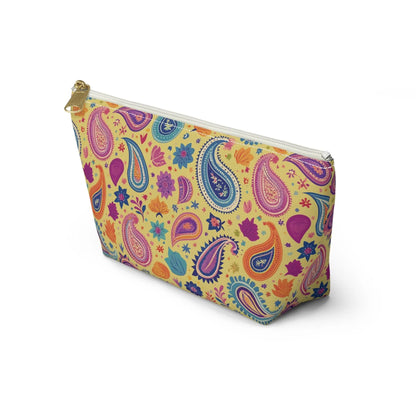 Indian Whimsical Paisley Pouch - The Global Wanderer