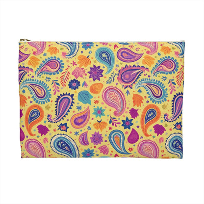 Indian Whimsical Paisley Pouch - The Global Wanderer